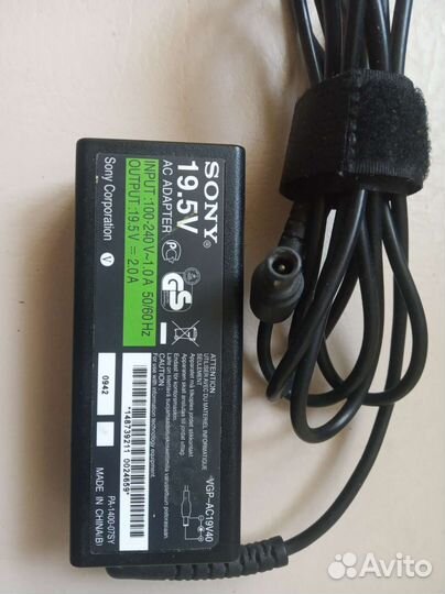 Блок питания Sony 19.5v, 2a