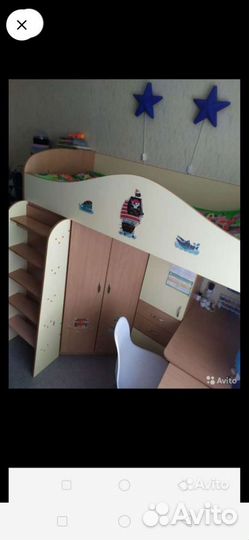 Кровать чердак