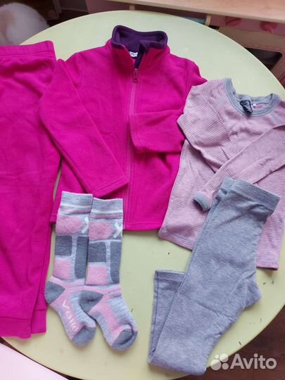 Флисовый костюм детский