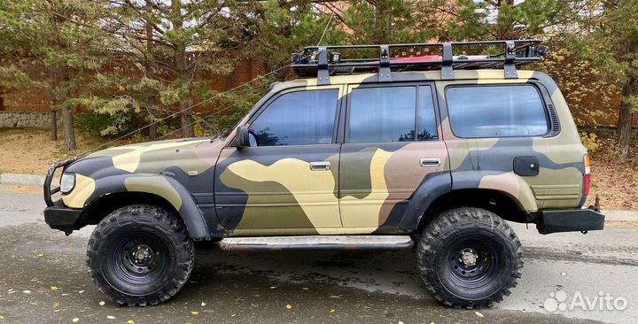 Toyota Land Cruiser 4.5 AT, 1993, 340 000 км