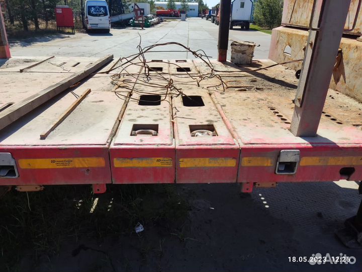 Полуприцеп трал (тяжеловоз) HARTUNG 943100, 2019
