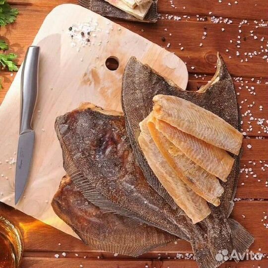 Камбала ерш вяленый