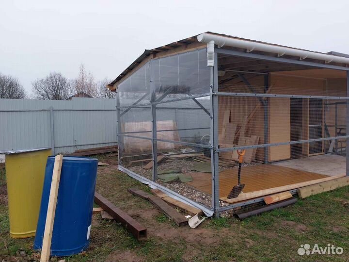 Мягкие окна под ключ