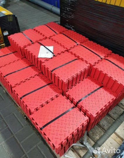 Плитка пвх для склада