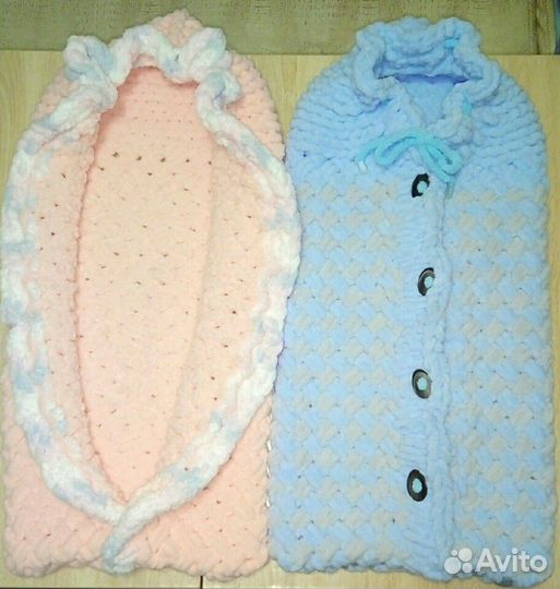 Конверт на выписку Новый/вязанный/плюшевый/мягкий