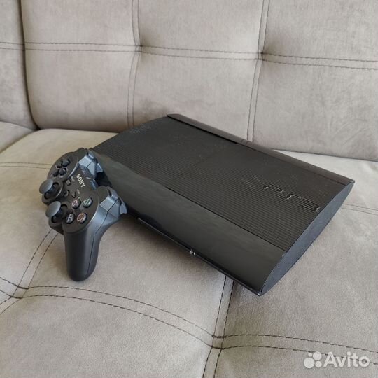 Sony PlayStation 3 Super Slim 500Gb прошитая