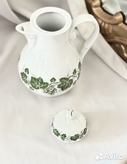 Чайник кофейник винтажный фарфор Kahla ГДР