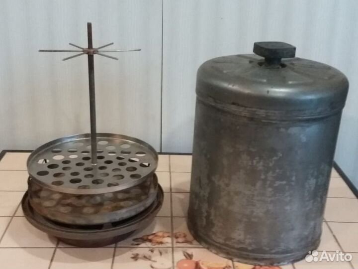 Коптильня домашняя горячего копчения