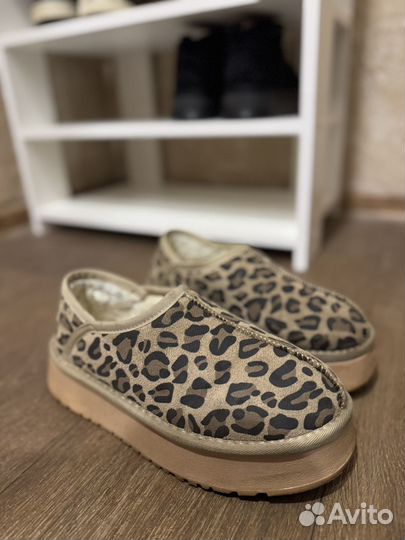 Угги женские леопардовые