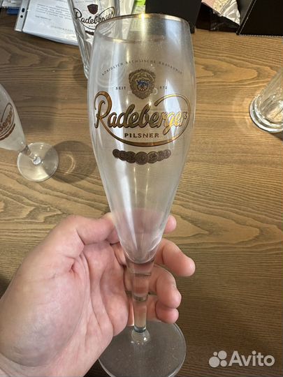 Пивные бокалы Radeberger