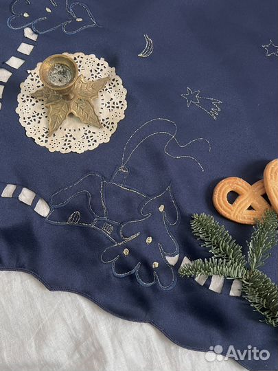 Скатерти новогодние винтаж