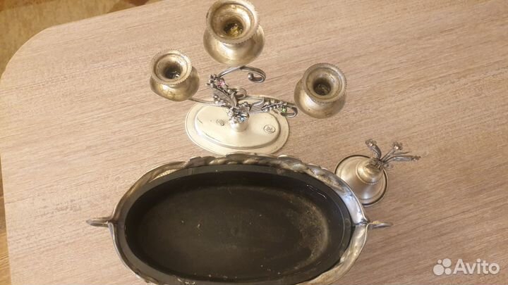 Серебрянный набор Италия