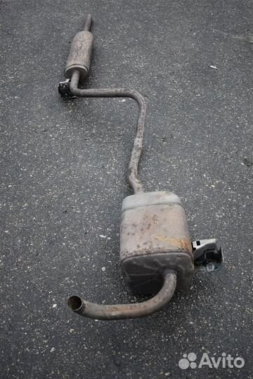 Глушитель Renault Scenic 2 поколение (рестайлинг)