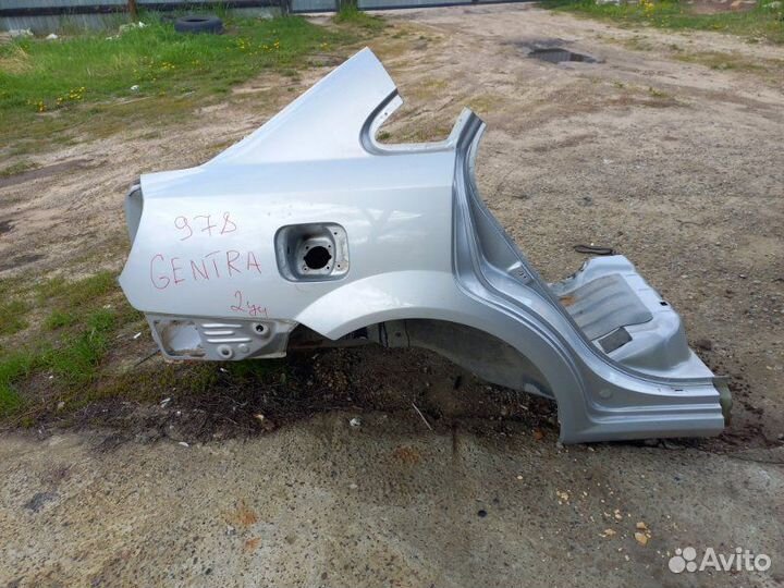 Крыло заднее правое Daewoo Gentra B15D2 2014