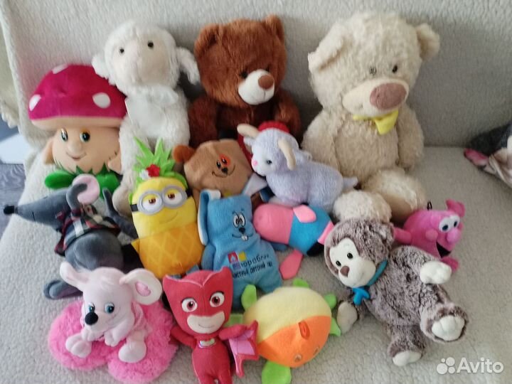 Мягкие игрушки пакетом