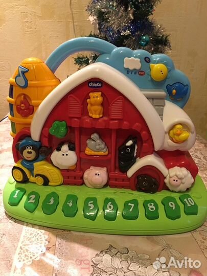 Развивающая говорящая ферма Chicco