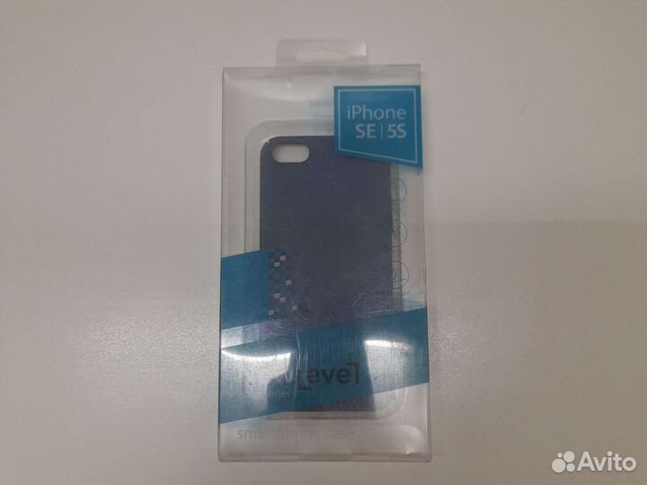 Черный матовый чехол на iPhone SE5S