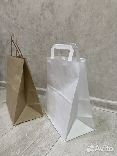 Бумажные пакеты, дой-пак с зип