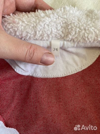 Комбинезон новогодний детский 74