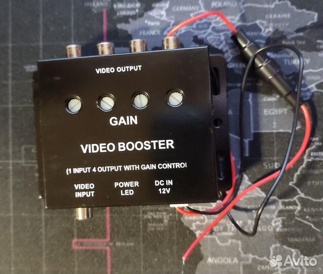 Усилитель-разветвитель видеосигнала