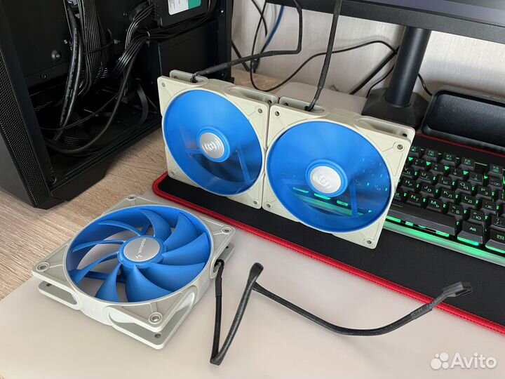 Вентилятор deepcool UF120 PWM