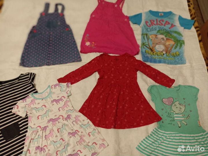 Одежда на девочку 98-110р пакетом