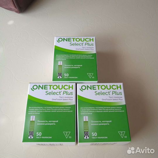 Тест полоски one touch select *PIus