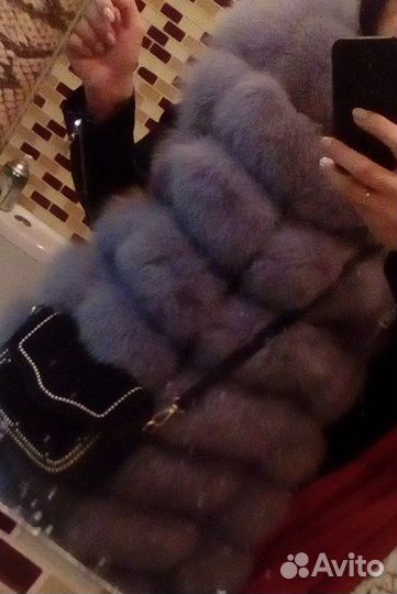 Песцовый жилет
