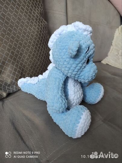 Вязанные игрушки дракон