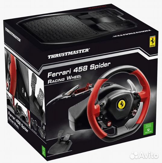 Руль xbox Thrustmaster Ferrari 458