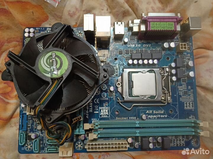 Материнская плата с процессором i5 3450