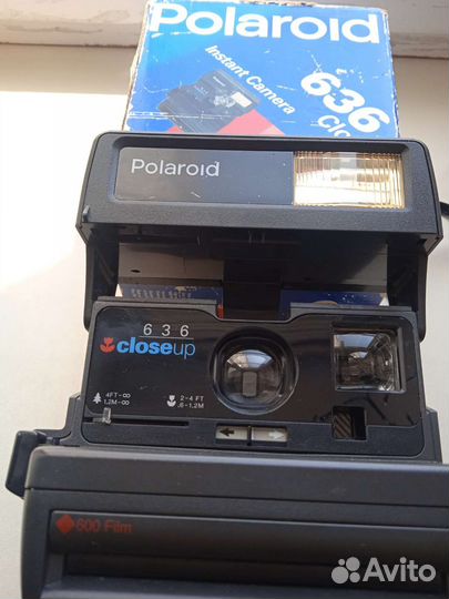 Плёночный фотоаппарат Polaroid 636 новый из СССР