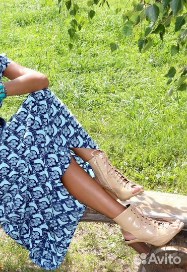 Ботильоны летние