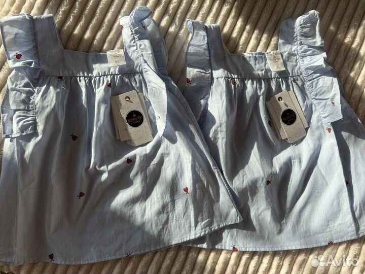 Пакет вещей для двойни девочки