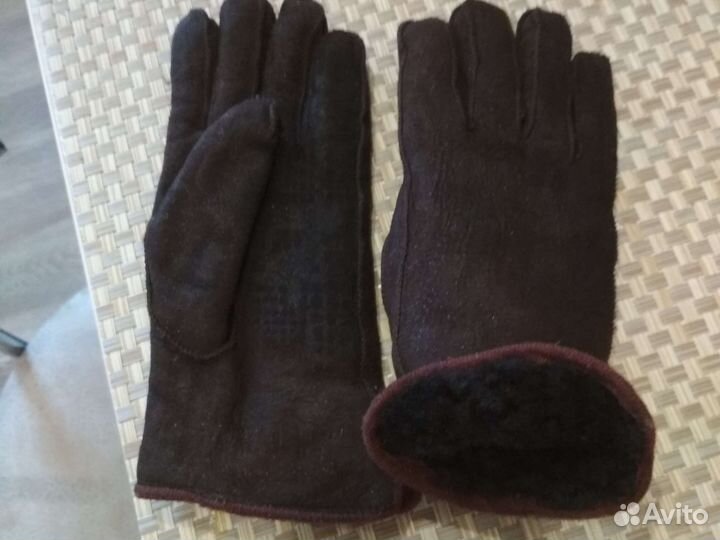 Перчатки жен олень кожа р 7 новые