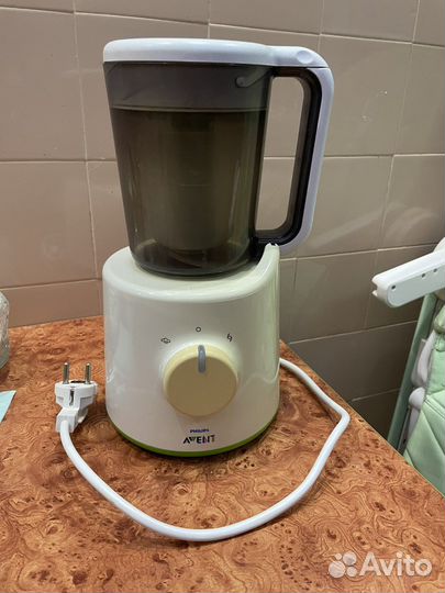 Пароварка блендер avent