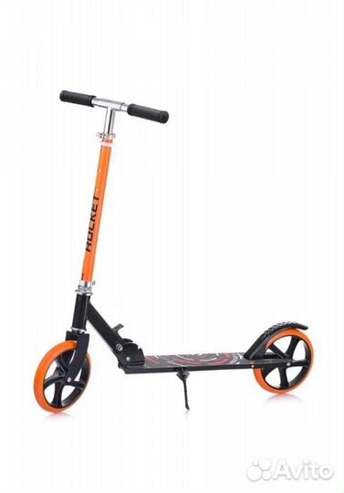 Самокат взрослый с большими колесами