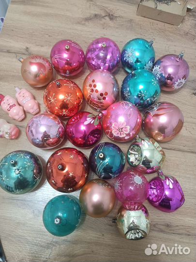 Елочные игрушки СССР