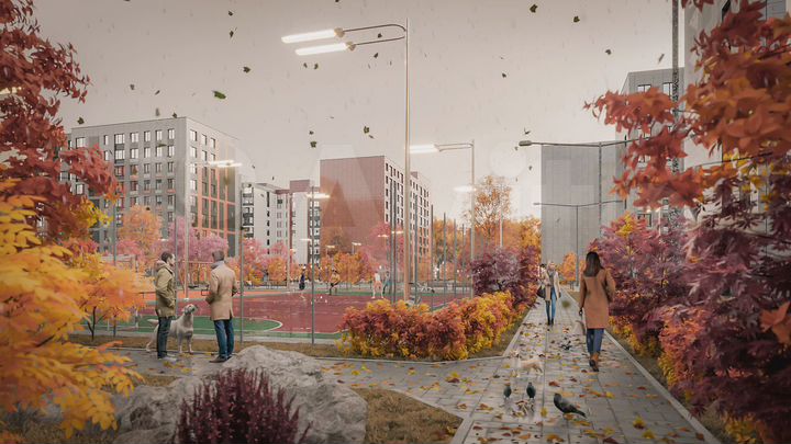 1-к. квартира, 39,3 м², 8/9 эт.