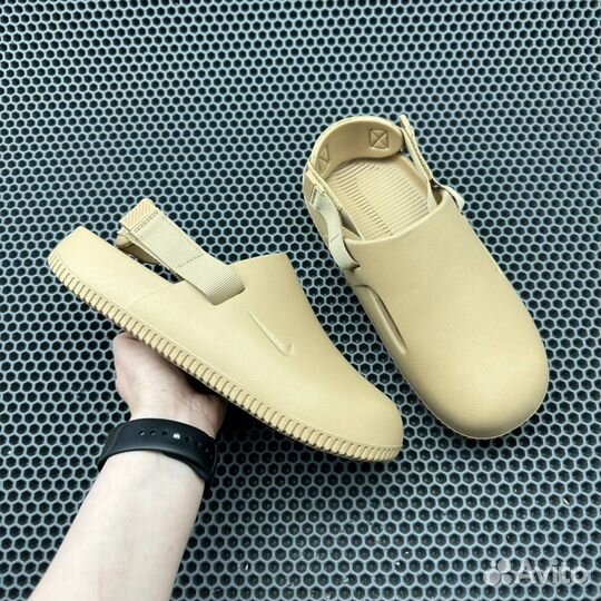 Nike Calm Mule Light British Tan мюли (сандалии, ш