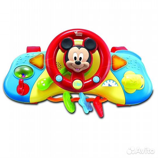 Игрушка,развивающая панель Disney Водитель Микки