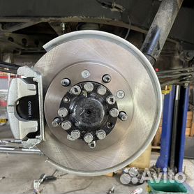 Комплект дисковых тормозов на УАЗ-Хантер, Патриот (гражданский) передний мост с суппортом УАЗ