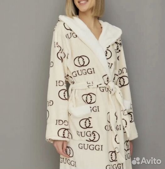 Халат махровый женский новый, плюшевый