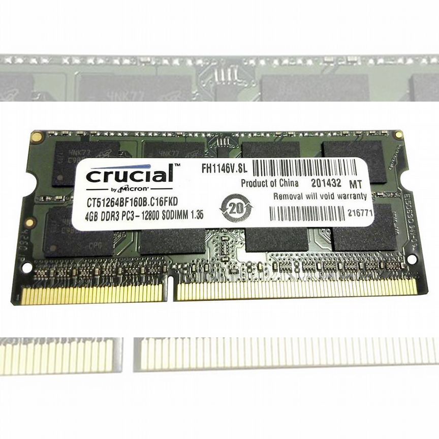 [CT51264BF160B.C16FKD] Оперативная Память Crucial Ct51264bf160b.c16fkd