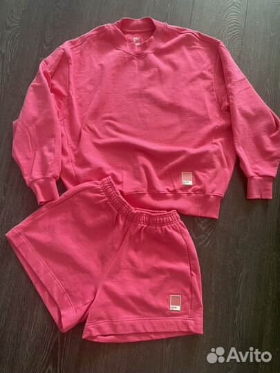 Костюм толстовка свитшот батник с шортами