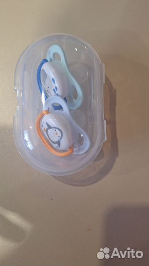 Пустышки avent 0 6