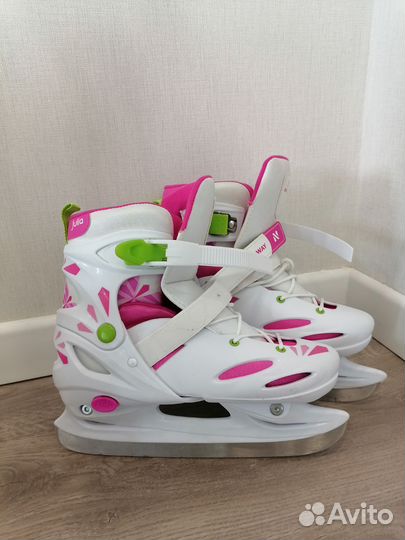 Коньки детские раздвижные 38-39