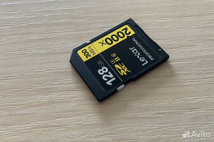 SD карта памяти 128Gb Lexar v90 UHS-II sdxc