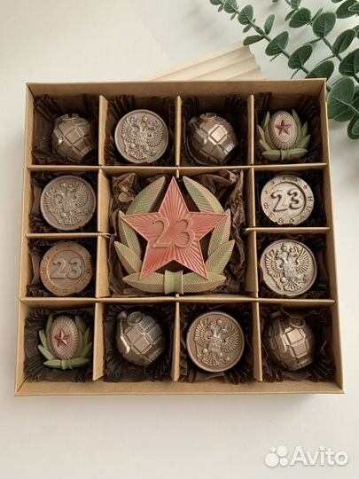Подарок на 23февраля, шоколад