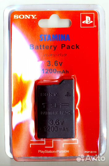 PSP Аккумулятор для моделей 3000 и 2000 серий